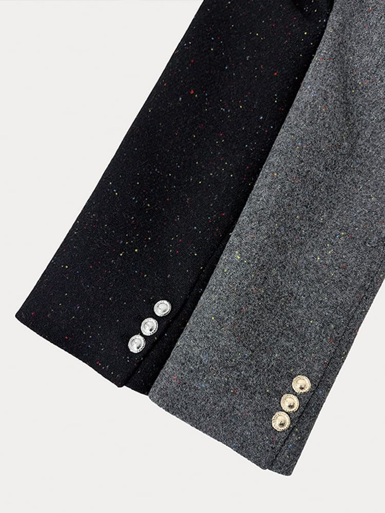 Cadence Crop Jacket in Charcoal — view 6